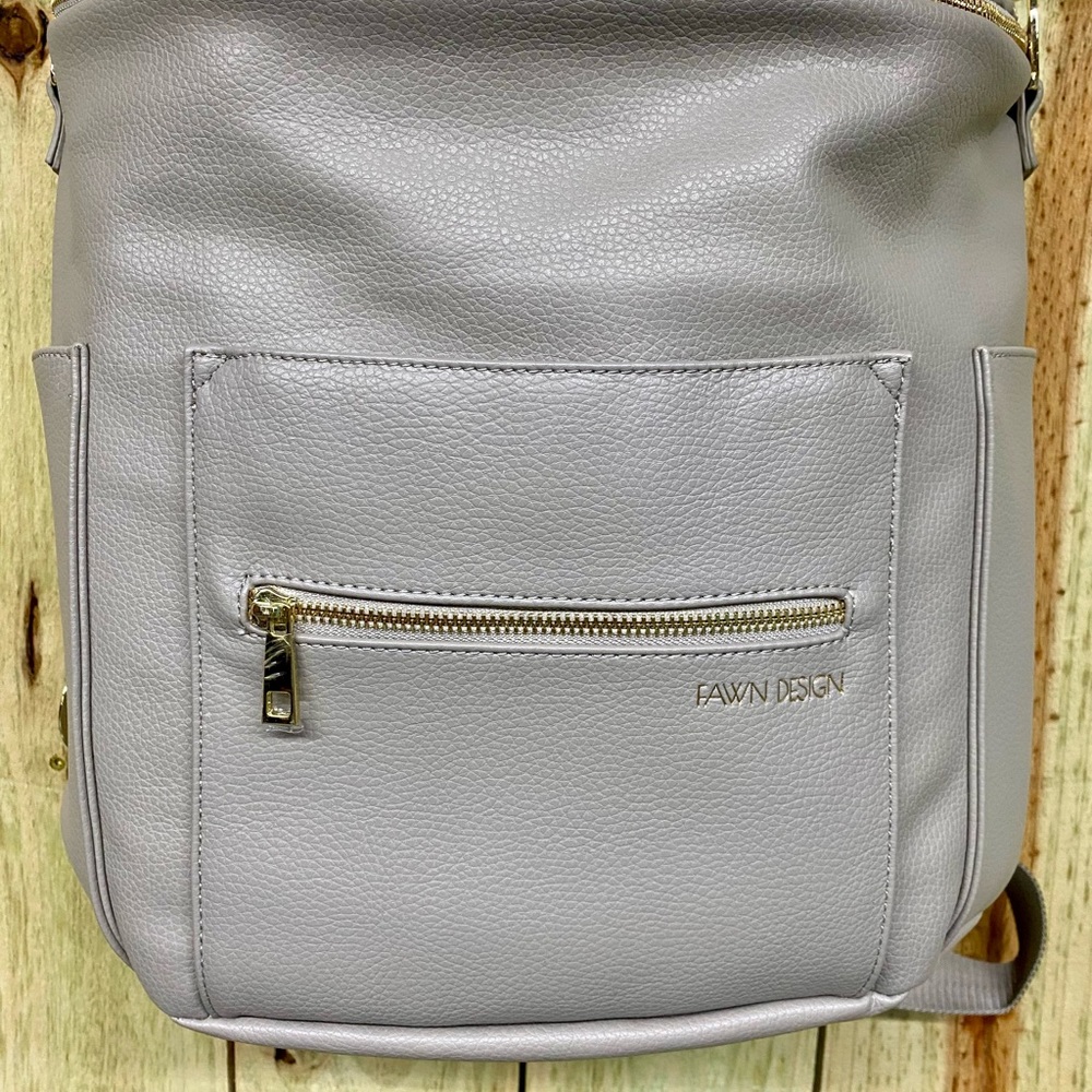 Fawn Design Gray Backpack